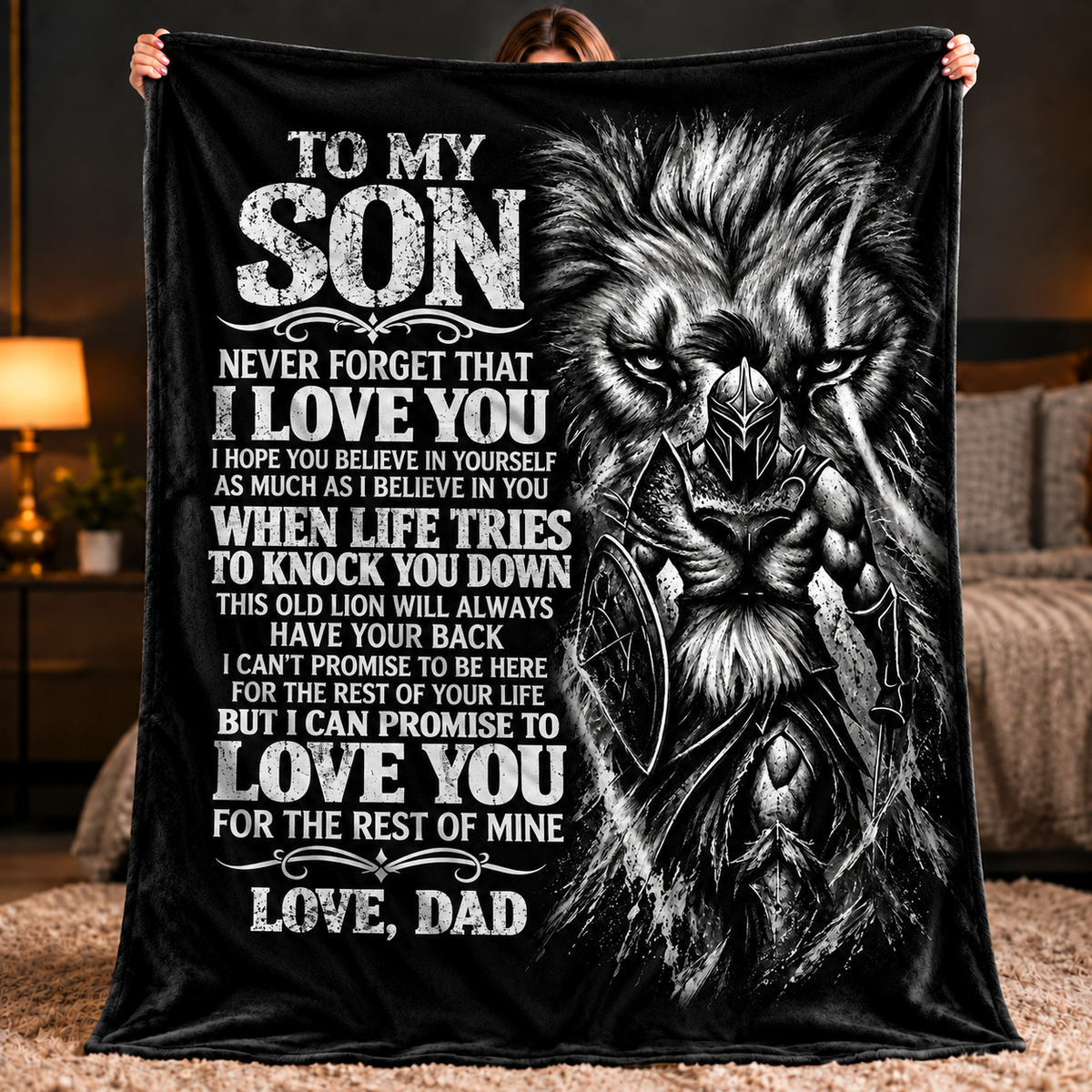 To my son Blanket