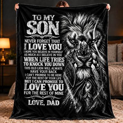 To my son Blanket